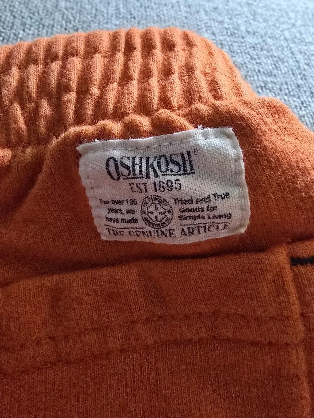 Vintage OshKosh Bright Orange Shorts